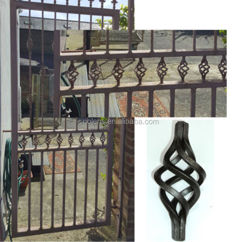 Electric Sliding Driveway Wrought Iron Gate