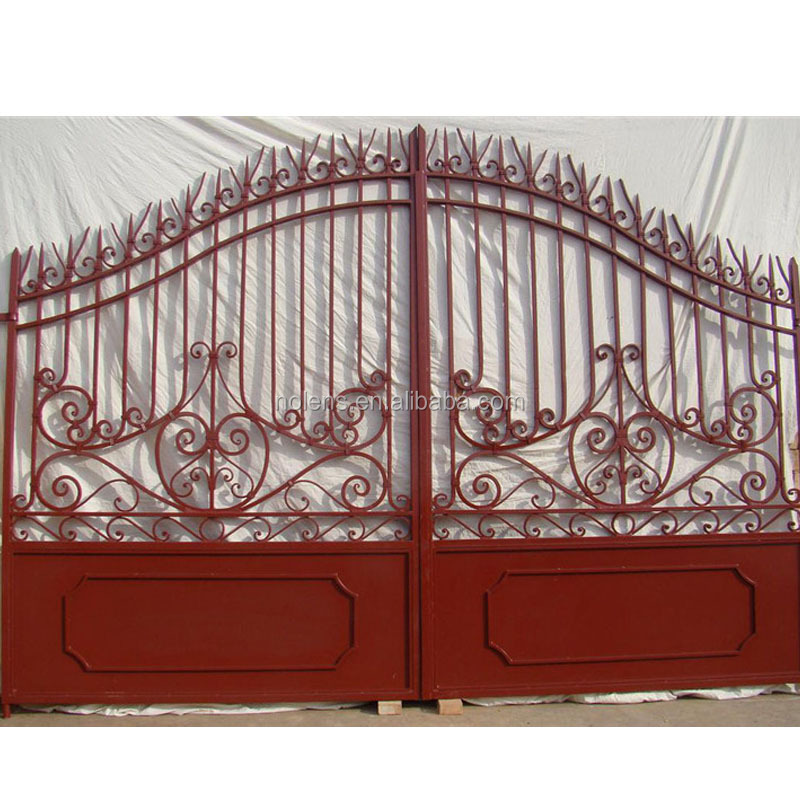 Electric Sliding Driveway Wrought Iron Gate