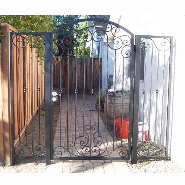 Security wrought iron small  door/ metal gate