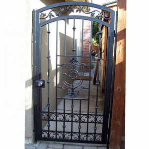 Security wrought iron small  door/ metal gate