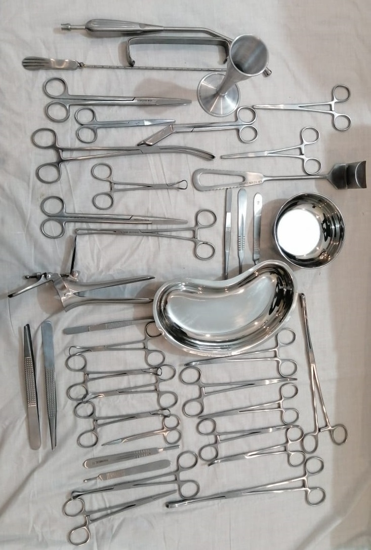 Curettage instruments Set DNC Instruments Set / Gynecology Dilation and curettage Set