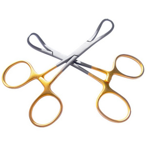 Backhaus Towel Forceps Curved /Towel Clamps