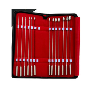 Surgical Bakes Rosebud Urethral Sounds Dilator Set 13 Pieces Set 1mm to 13mm Stainless Steel