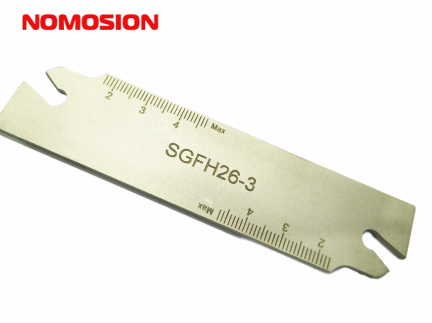 cut off insert blade holder SGFH26-2 SGFH26-3 SGFH32-2 SGFH323  grooving blade