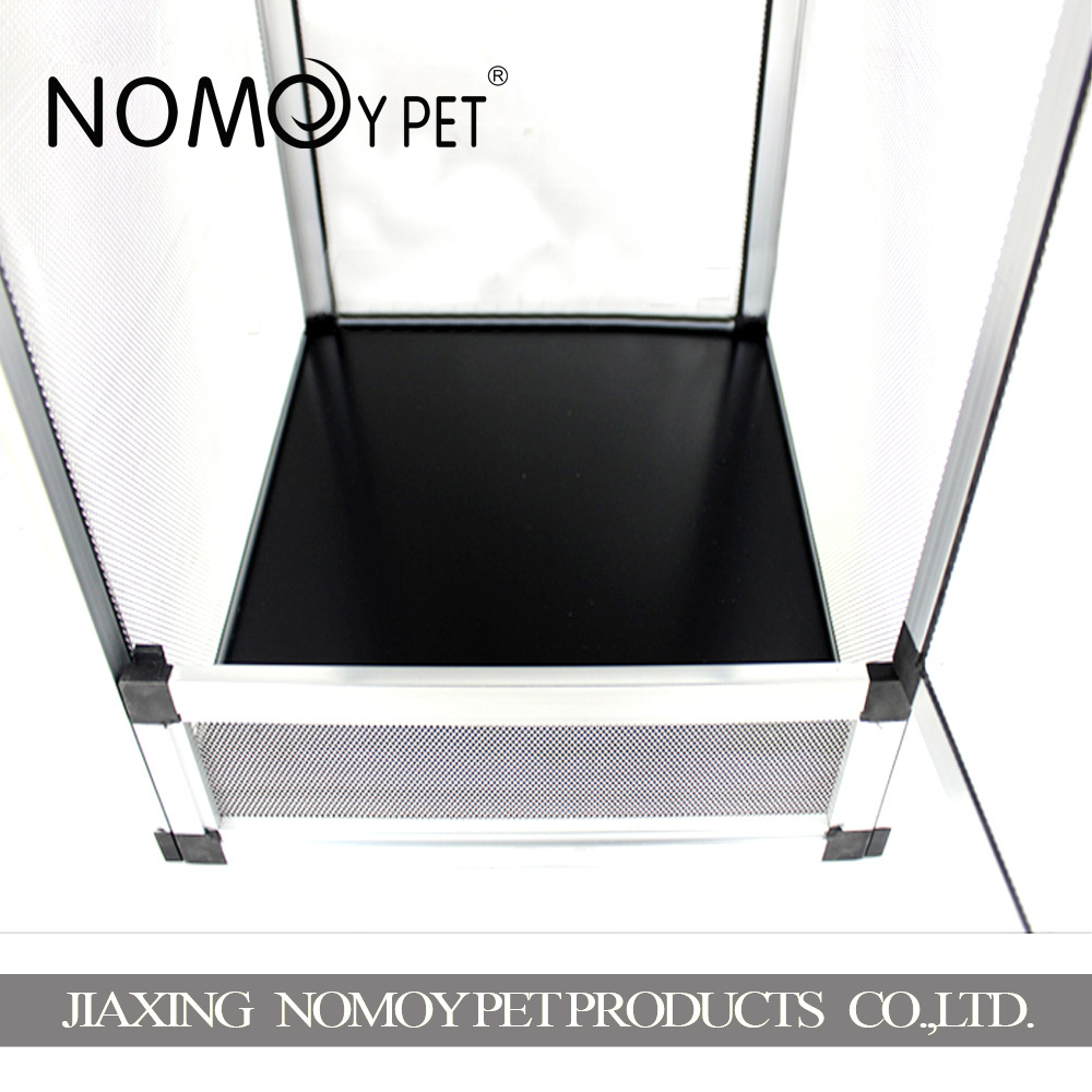 Nomo new premium terrarium reptile for pet reptile snake chameleon lizard cage NX-06 Silver