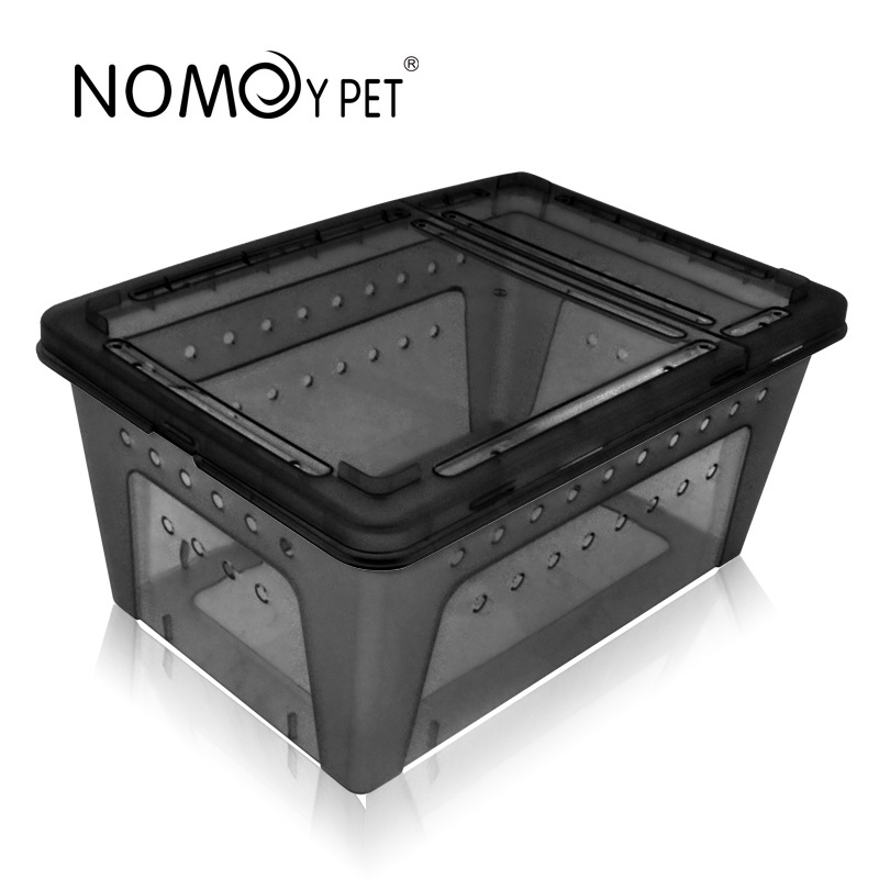 NOMOY PET top quality pet transport box reptile rack for gecko snake H4