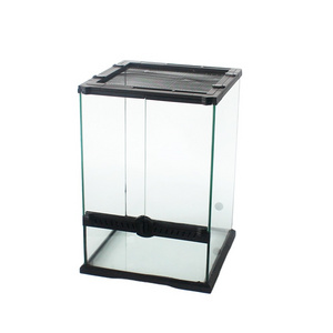 NOMOY PET Wholesale hot sale glass reptile terrarium reptile rainforest tank YL-01 L1 60*45*90 Vertical