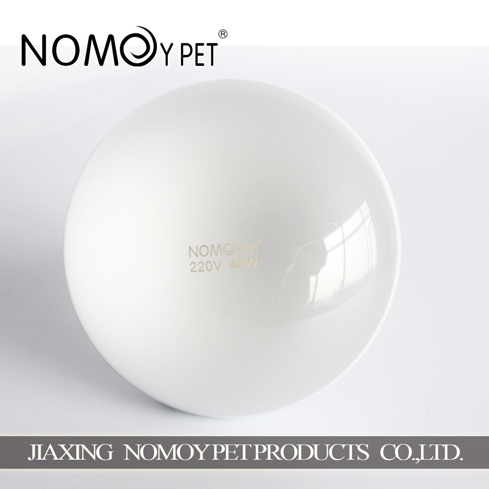 NOMOY PET wholesale high quality frosted UVA lamp reptile uva light basking bulb for turtles reptiles ND-05