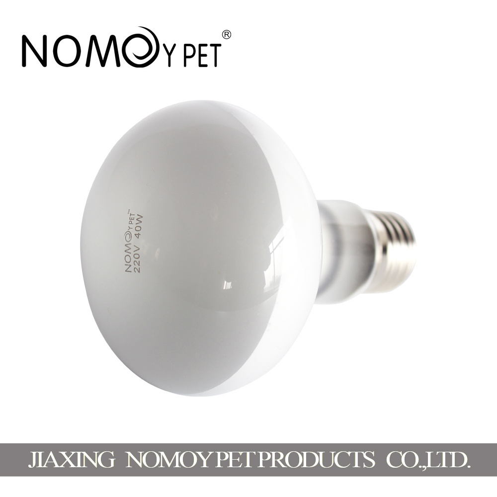 NOMOY PET wholesale high quality frosted UVA lamp reptile uva light basking bulb for turtles reptiles ND-05