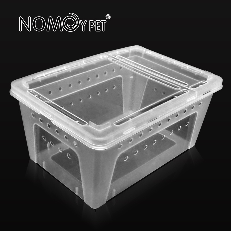 NOMOY PET top quality pet transport box reptile rack for gecko snake H4