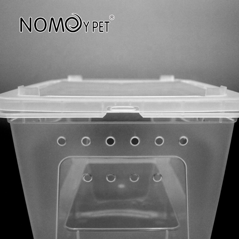 NOMOY PET Prime Quality Spider Scorpion Snake Transparent Breeding Box H4