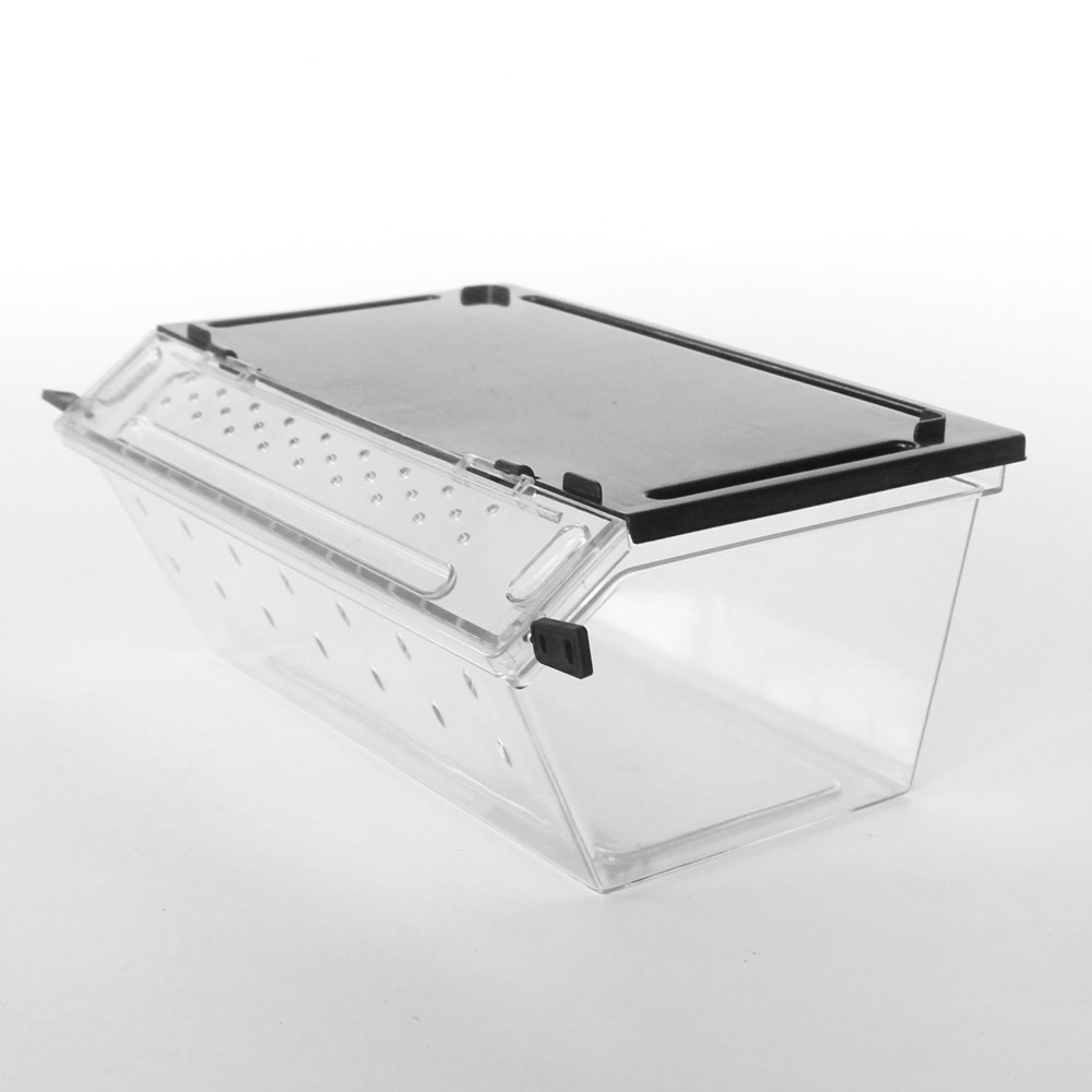 High Quality White Black High Transparent Stackable Reptile Rack For Gecko Snake