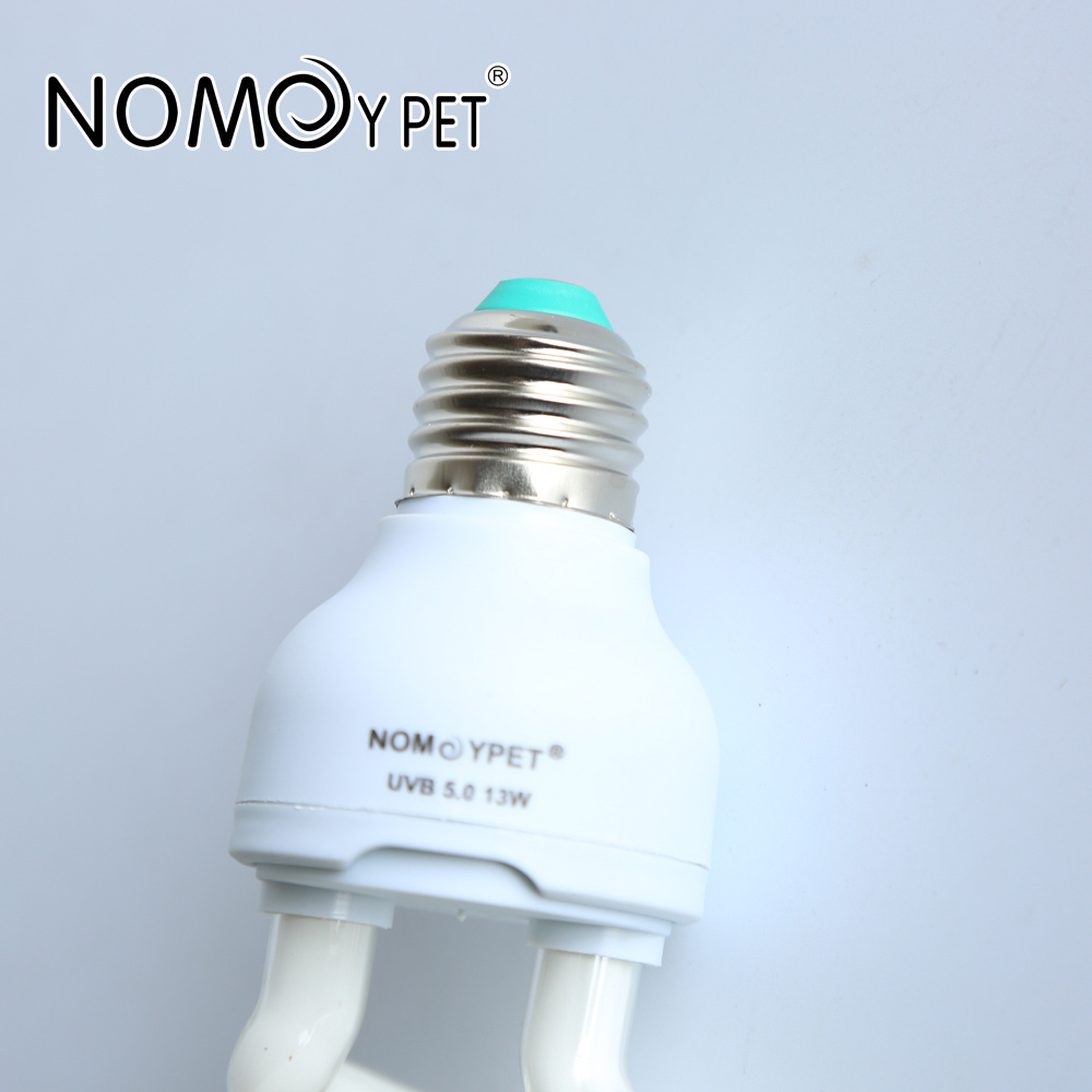 NOMOYPET High Quality 5.0 10.0 Terrarium Lamp 13w Energy-Saving UVB Bulb For Reptile Turtle