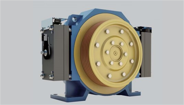 MONADRIVE Elevator Gearless Traction Machine MCK500 elevator motor