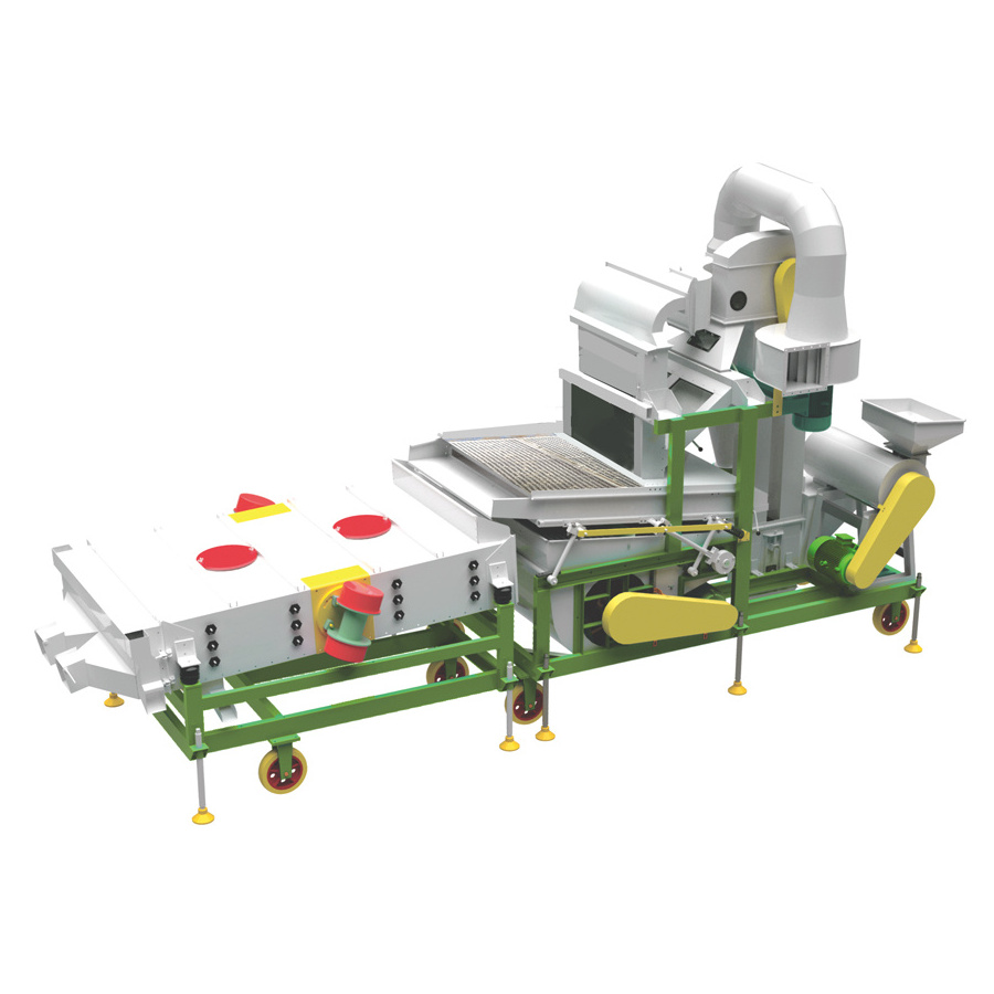 5XFZ-15DC High Clarity Grain Cleaner Wheat Red Kidney Bean Seed Cleaning Grading Processing Machine