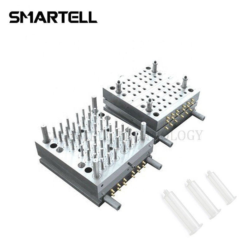 SMARTELL Disposable Plastic Injection Syringe Mould for Syringe Barrel Plunger Gasket