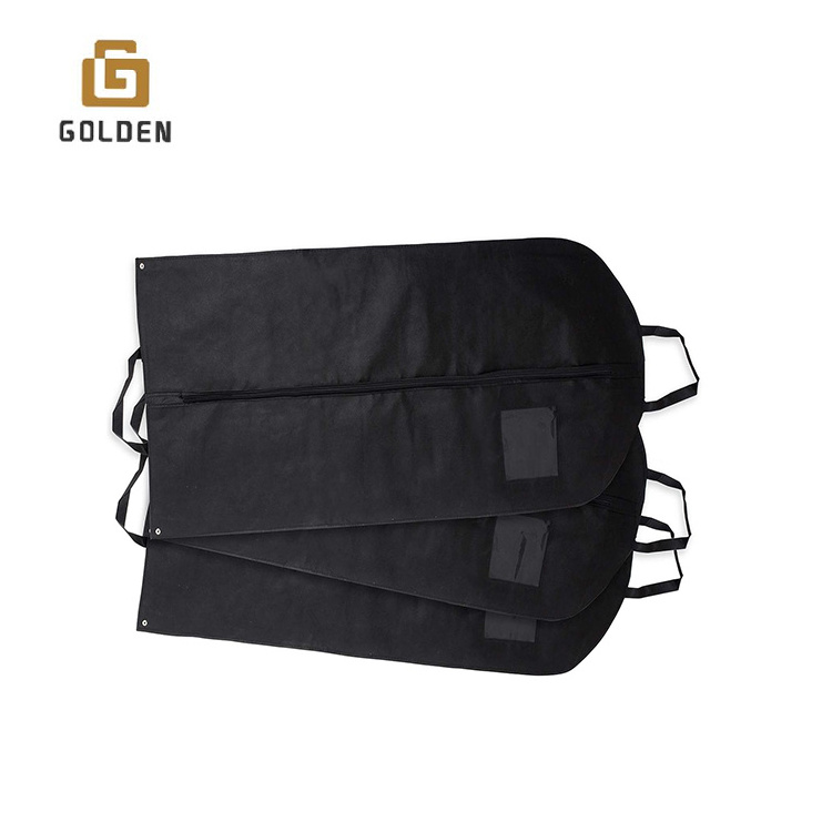 Golden New Design Large Capacity Travel Women Men Garment Bags Custom Logo Garment Duffle Bag Dance Bags With Garment Rack