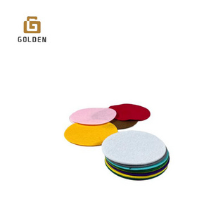 Golden Nylon Felt Material 4m Nonwoven Fabric For Tennis Balls 180g Sqm Polyester Felt Hair Punch Needle Art Needle Punched Felt