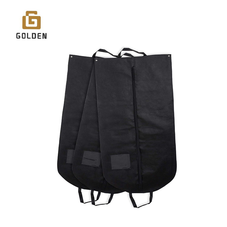 Golden New Design Large Capacity Travel Women Men Garment Bags Custom Logo Garment Duffle Bag Dance Bags With Garment Rack