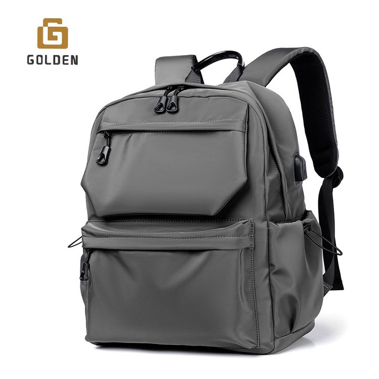 Golden Custom Design Waterproof Outdoor Sport Hiking Drawstring Camera Backpack Office Computer Bag Laptop Backpack With Eyes