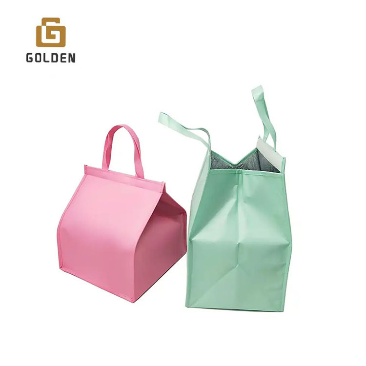 Golden Lunch Kids Wine Cartoon Insulated Lunch Disposable Training Cooler Bag Custom Logo Insulated For Men Backpack Waterproof