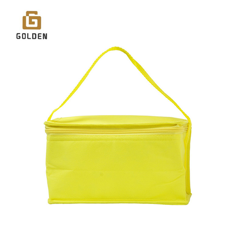 Golden Lunch Kids Wine Cartoon Insulated Lunch Disposable Training Cooler Bag Custom Logo Insulated For Men Backpack Waterproof