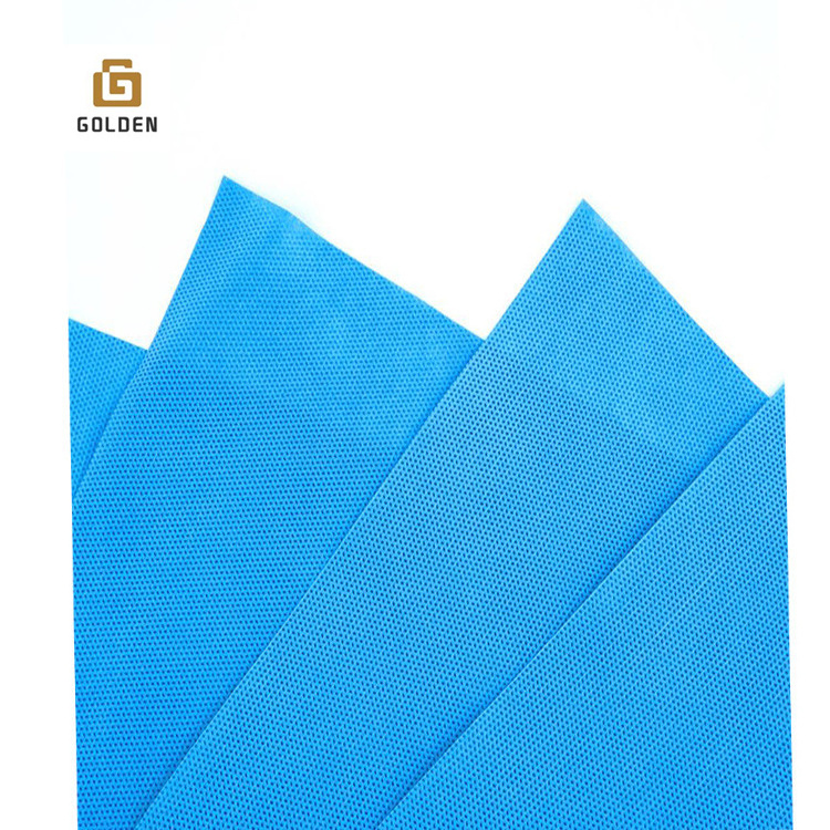 Golden Wholesale Pp Nonwoven Fabric 100% Polyethylene Wholesale Spunbond Gsm 55 Non Woven Fabric For Bag Making