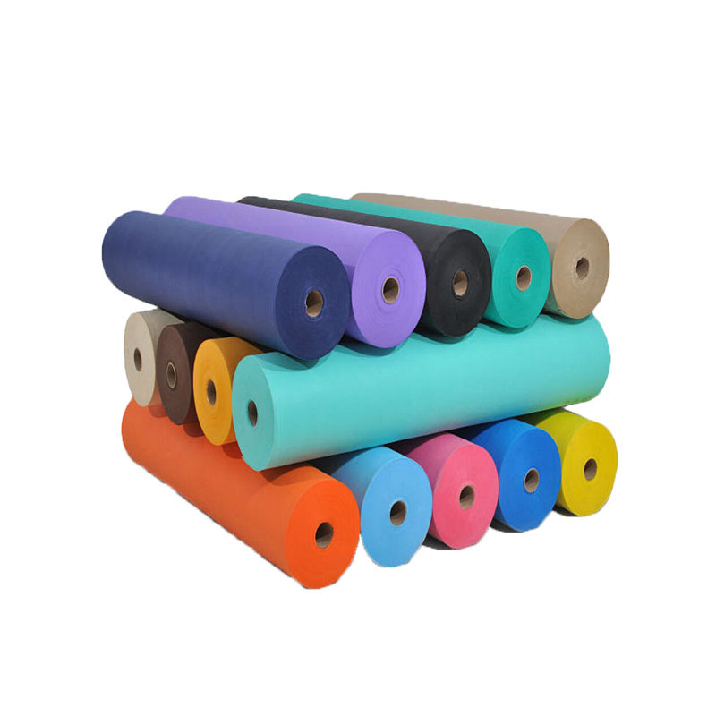 100% Rpp Pla Rpet Non Woven Fabric Rolls Fireproof  Recycled Tnt Polypropylene Ss Biodegradable Polyester Spundbonded Nonwoven