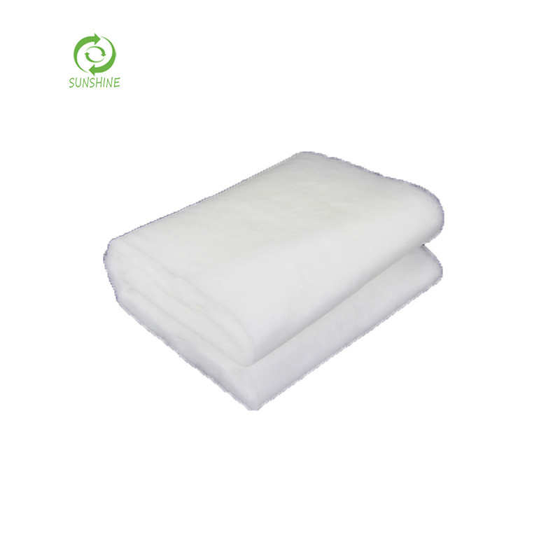 High Quality Washing Polyester Wadding/Batting for Quilt and Garment Polyfill Cotton Fiber Non Woven Fabric Fiber Sheet