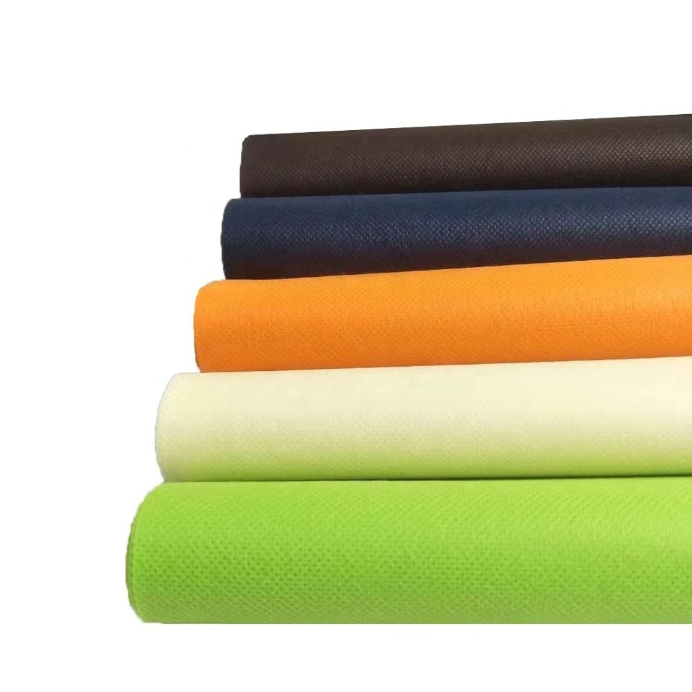 Sunshine factory polypropylene spunbond pp non woven fabric roll colorful nonwoven fabric manufacturer