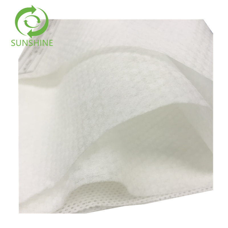 spunlace nonwoven fabric factory supply spunlace viscose and polyester non woven fabric for wet tissue raw materials