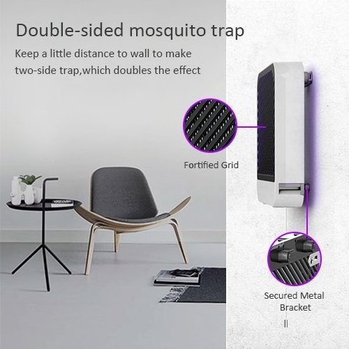 DOUHE waterproof uv led electric bug zapper insect mosquito killer wall lamp indoor