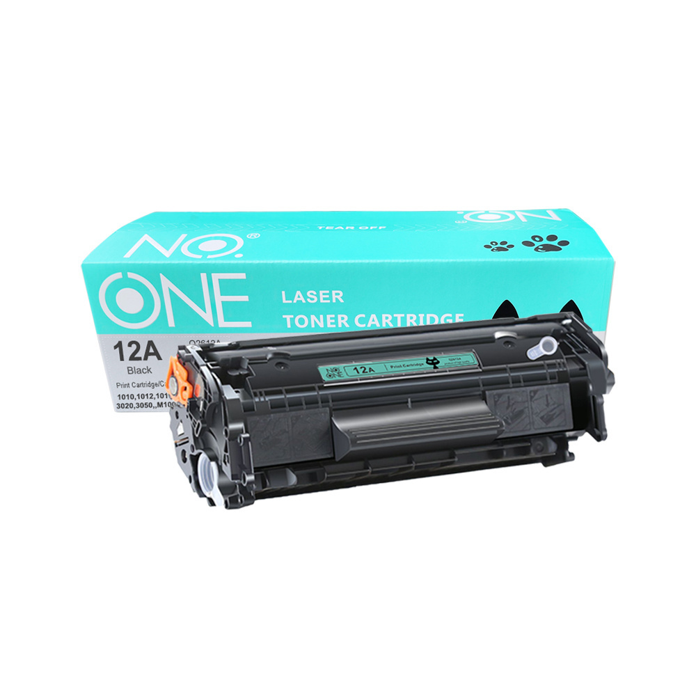 NO ONE Q2612A compatible hp 1020 1010 1015 1018 3020 3050 M1005mfp M1319mfp laser printer Toner cartridge 12A 2612A