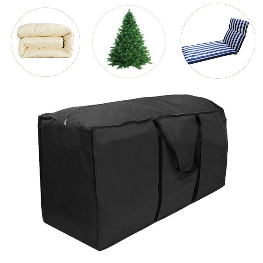 Storage bags large outdoor garden furniture cushion storage bag case waterproof christmas trees storage bags