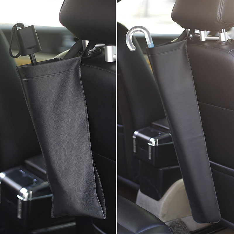 Foldable hanging back seat organizer newest fashion car umbrella holder