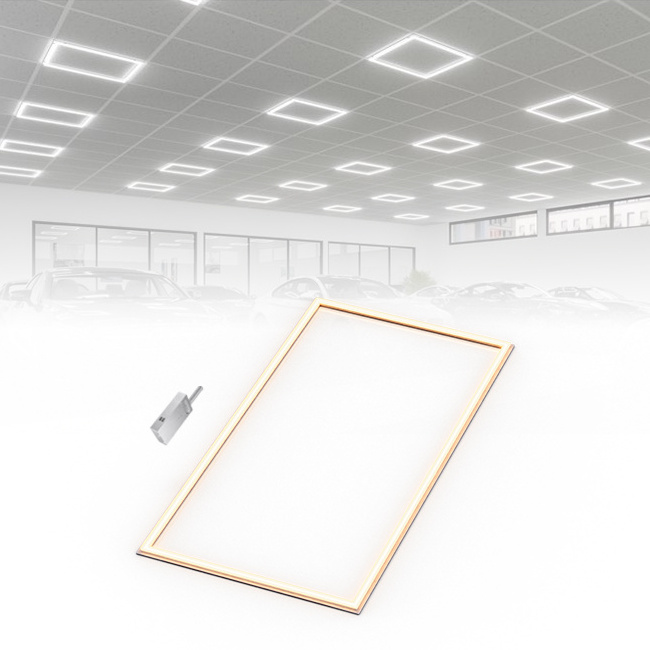 Noonlight CCT Tunable Power Adjustable 2x2 2x4 Led Panel Frame Light Led Flat Panel Grid Frame Light