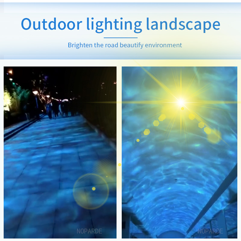 Outdoor 150W LED Waterproof led water like Projector IP65 ocean water wave light