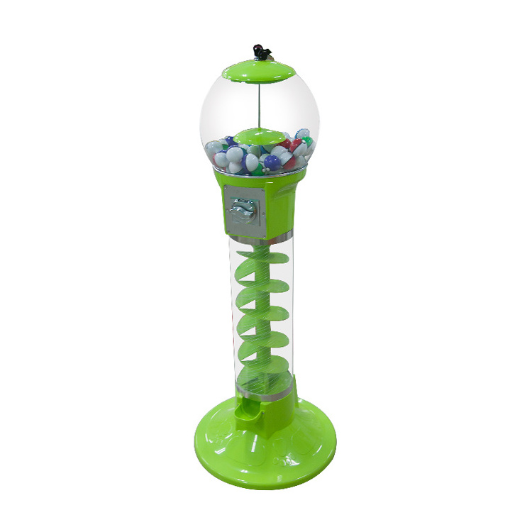 Coin Operated Gumball Machine Gashapon Capsule Toys Bouncy Ball Vending Machine