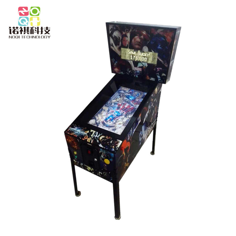 3D Video Pinball virtual game machine, coin operate video pinball machine arcade