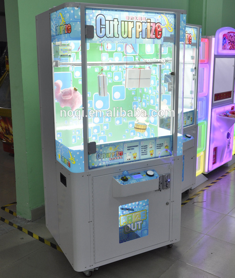 Barber cut arcade game, cut ur prize, cut 2 win cutting prize game high quality Scissor cut prize machine