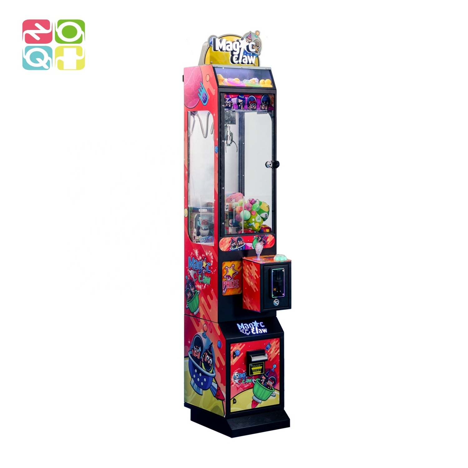 Magic Claw Plush Toy Vending Machine Arcade Game Mini Claw Machine Crane Machine 1 Piece CE Certificate English and Chinese 50KG