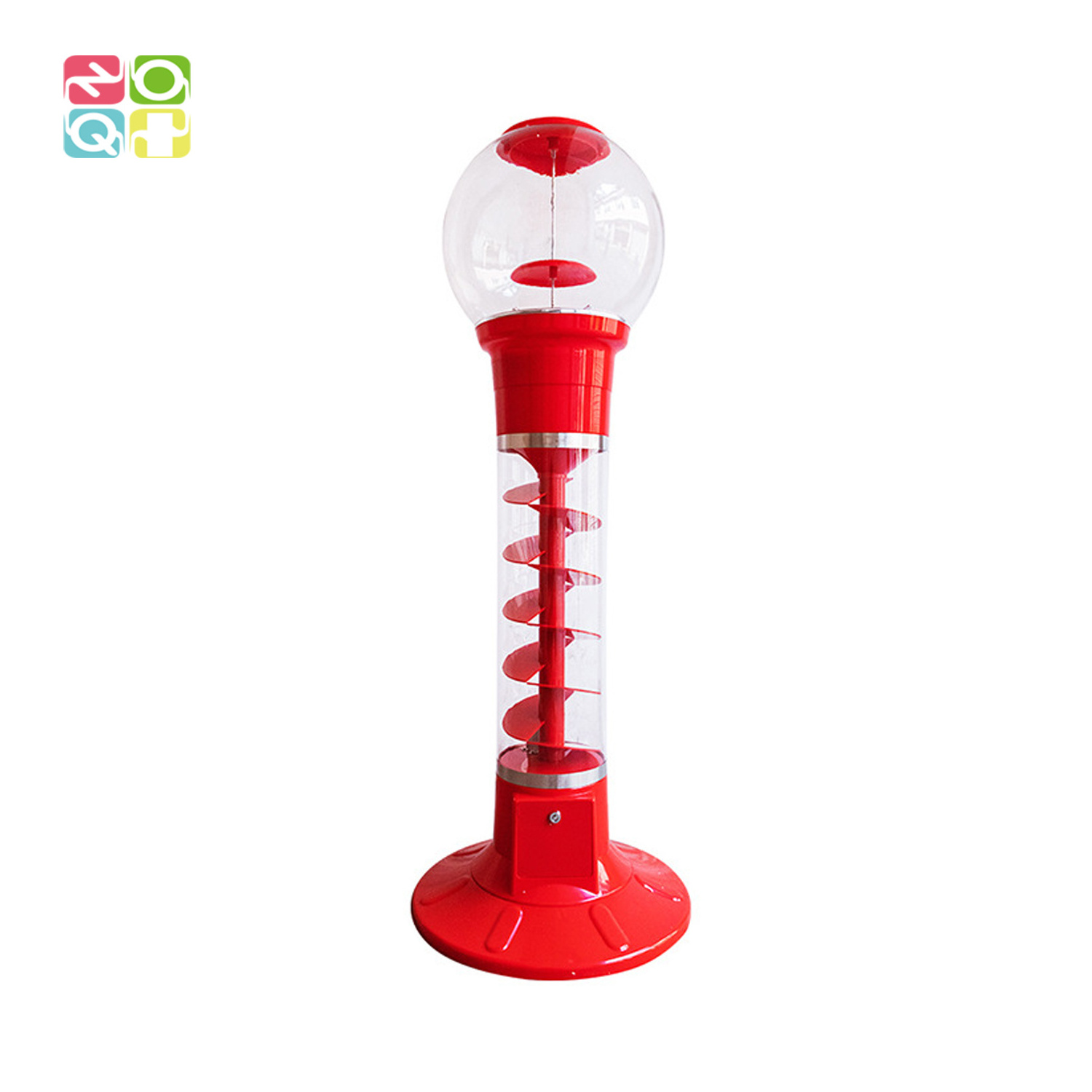 Coin Operated Gumball Machine Gashapon Capsule Toys Bouncy Ball Vending Machine