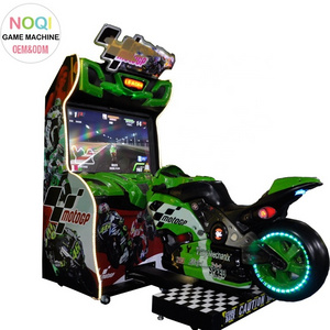 Indoor coin operated championship moto bike simulator motorcycle racing car game arcade machine