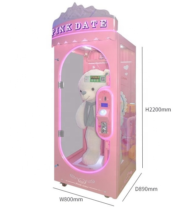 CUT 2 WIN Scissors Plush Toys  Coin Operated Game Drop The Prize  Barber Cut  Arcade Vending Machine