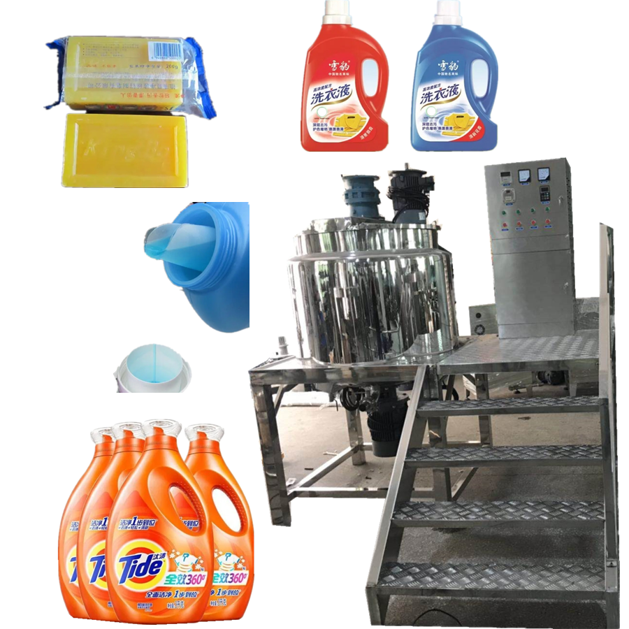 latest Liquid soap mixer machine to make shampoo liquid detergent agitator Mixer