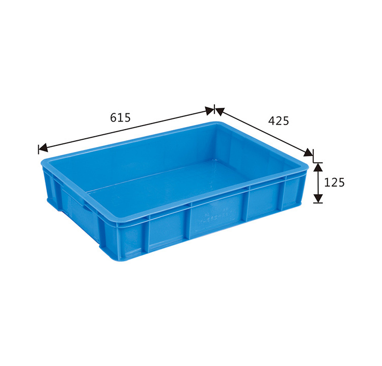 Factory Commonly Used Plastic Crates Logistics and Transportation Can Be Household Stackable Crates