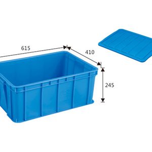 Multi-functional Durable Crate Thickened Rectangle with Lid Storage Storage Turtle Fish Plastic Box