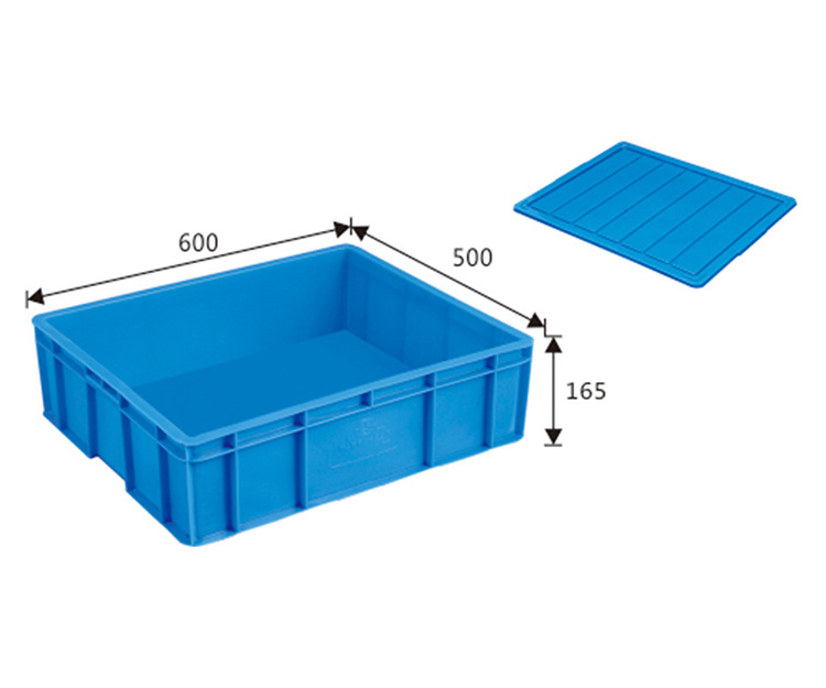 Factory Wholesale Good Use Storage Boxes Can Be Used Many Times Recyclable Stackable Plastic Crates