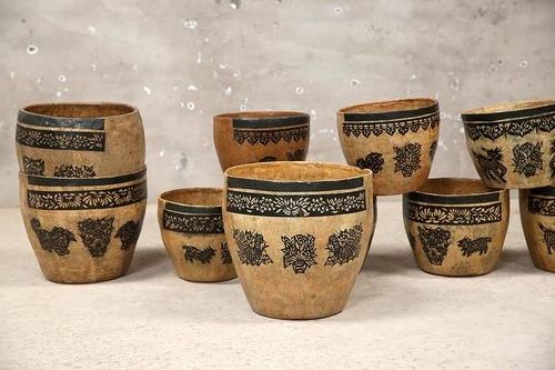 Chinese Antique Farm Handmade Decor Rustic baskets