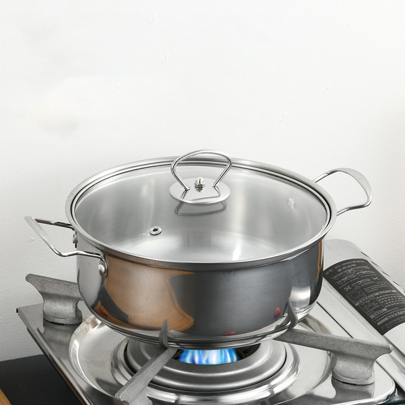 Kitchenware german stainless steel kitchen utensils cooking pots stainless steel sets cookware